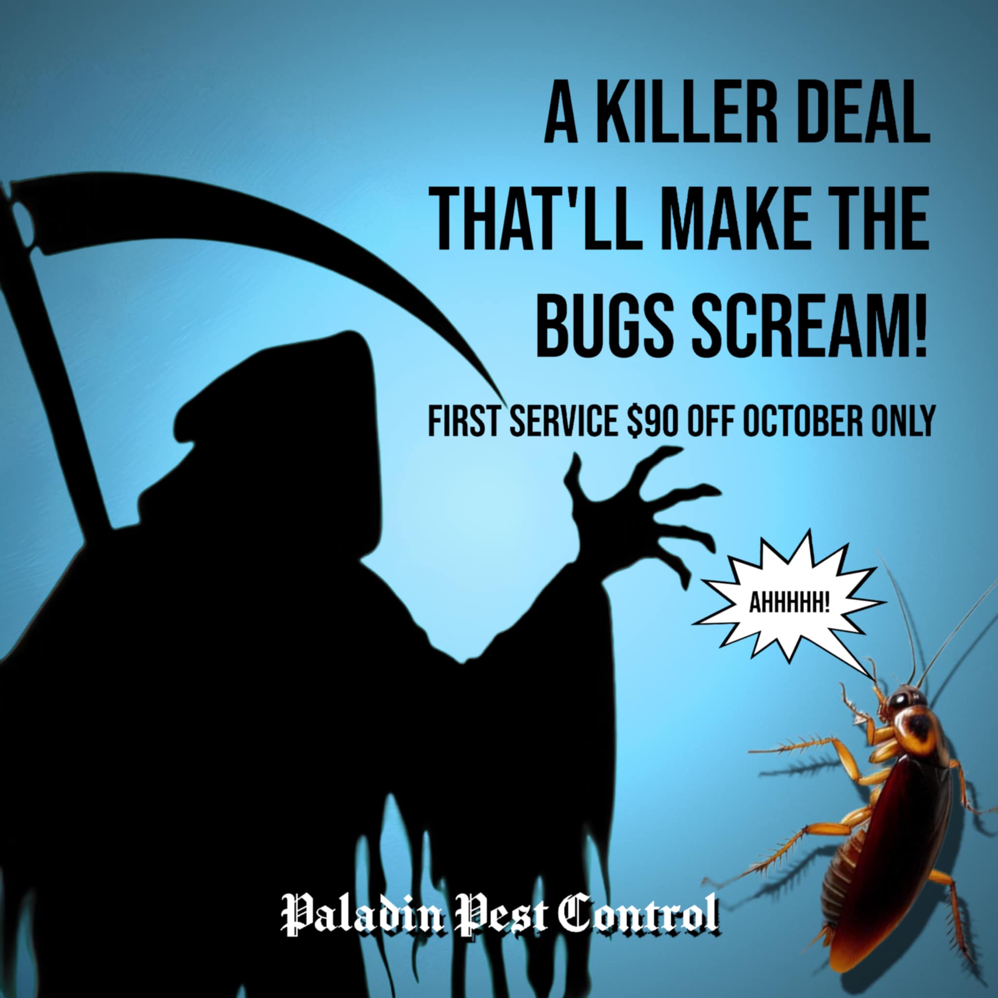 October Pest Control Discount Paladin Pest Control