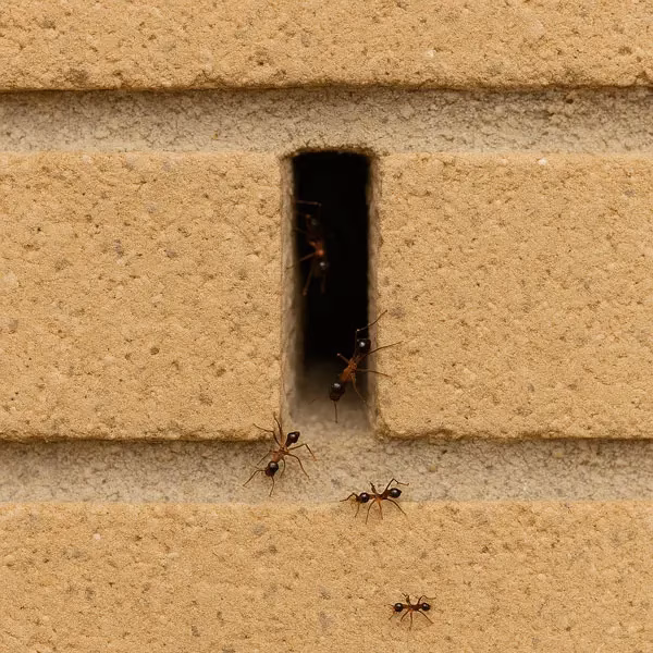 weep-hole-ants-sm-2 Ants in Weep Hole