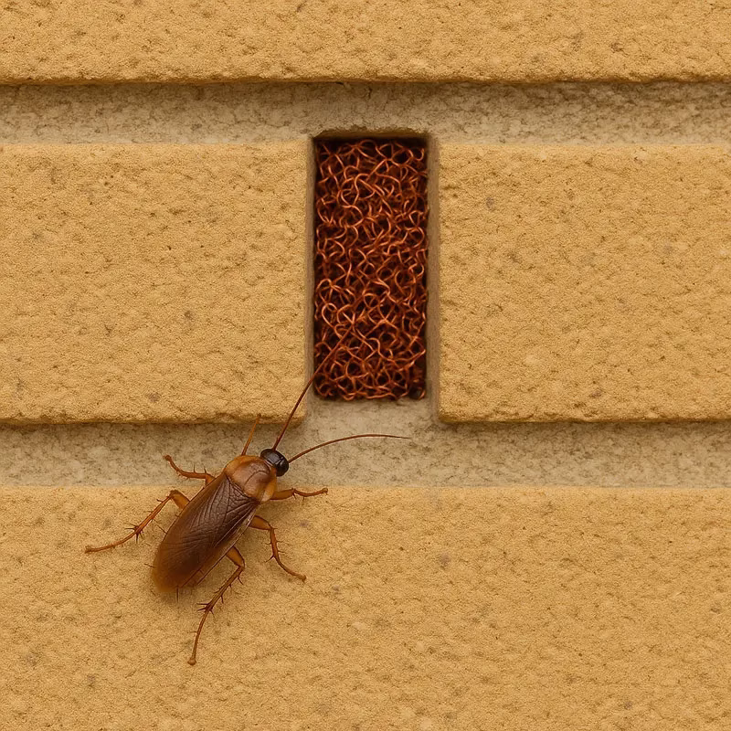weep-hole-roach-sm Weep Holes Keep Roaches Out