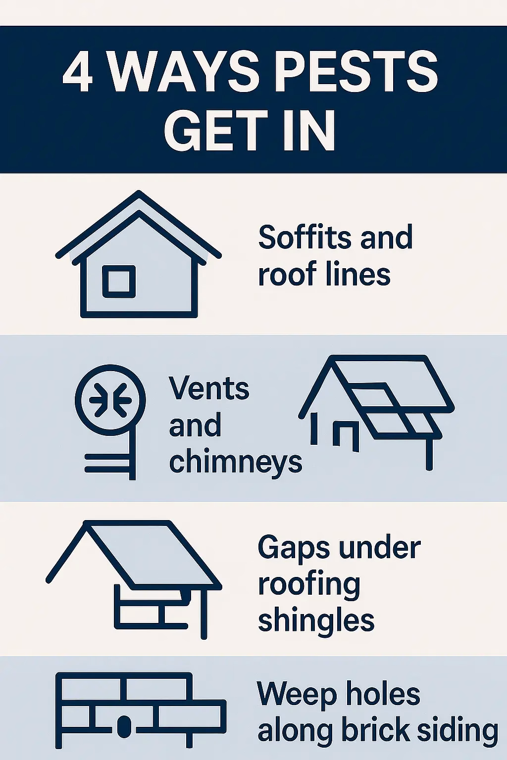 4 ways pests get inside your home