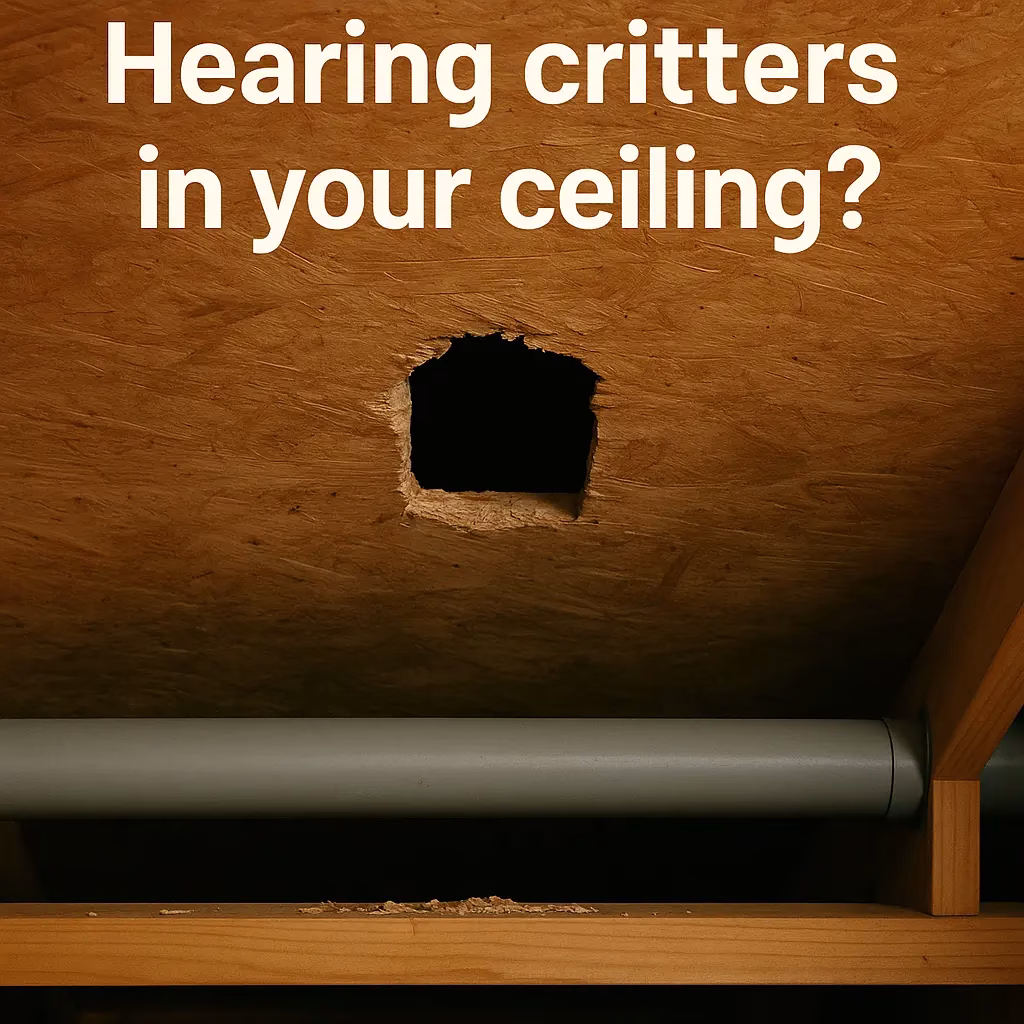 Critters in the Ceiling